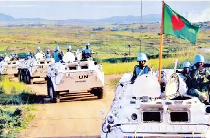 জাতিসংঘ শান্তিরক্ষা মিশনে বাংলাদেশের উজ্জ্বল সাফল্যের পদচিহ্ন